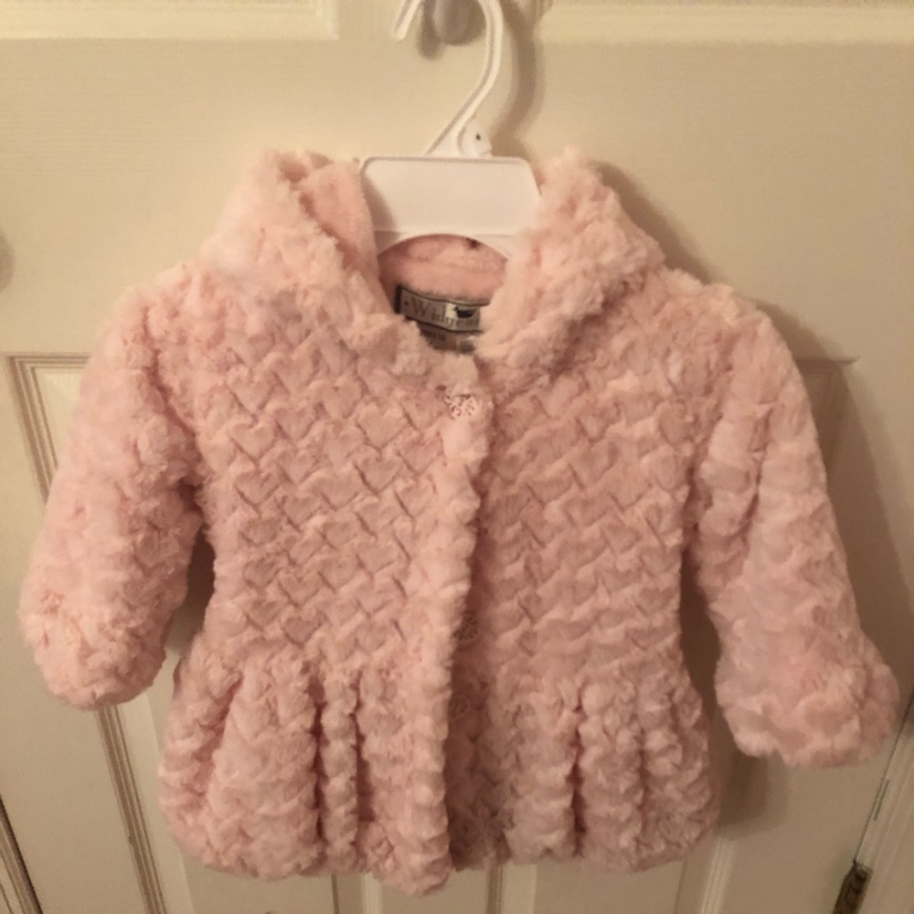 Faux fur coat